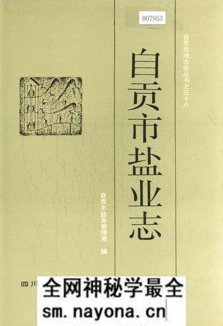 《自贡市盐业志》.pdf电子版_四川省志预览图 《自贡市盐业志》.pdf电子版_四川省志预览图