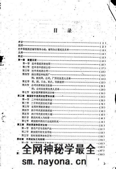 《巴中县医药志》.pdf电子版_四川省志预览图3 《巴中县医药志》.pdf电子版_四川省志预览图3