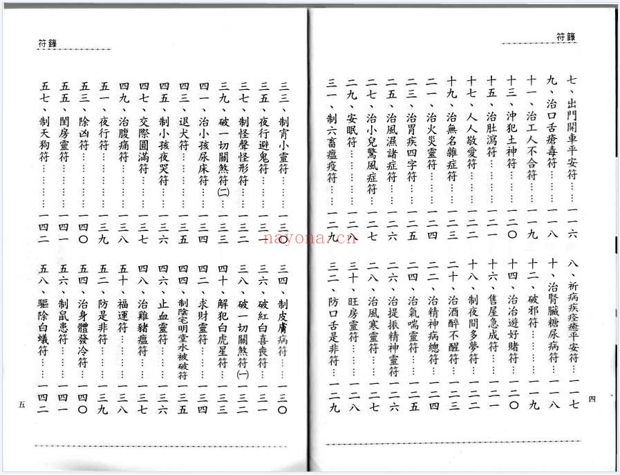 台湾符箓述186页PDF 符咒教程
