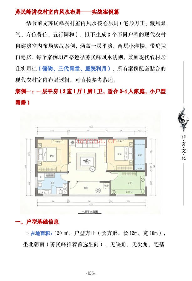 苏民峰一宅断农村住宅风水吉宅凶宅案例精解202页|