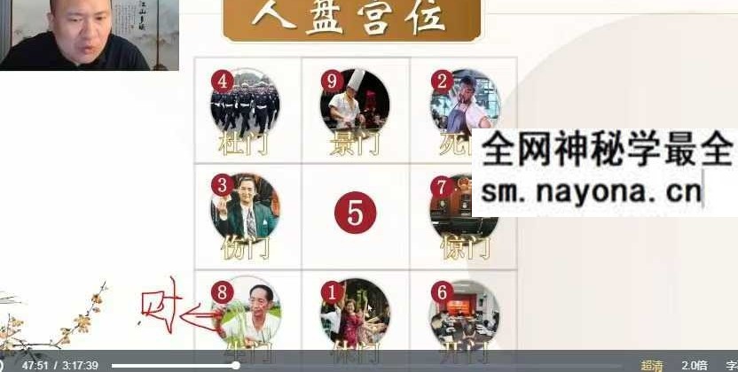 善霖老师《奇门遁甲》三天教学视频3集