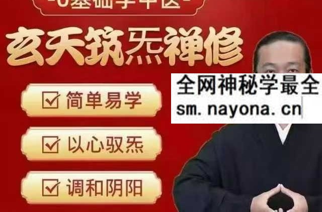 李三净-玄天筑炁禅修营（线上课）28讲