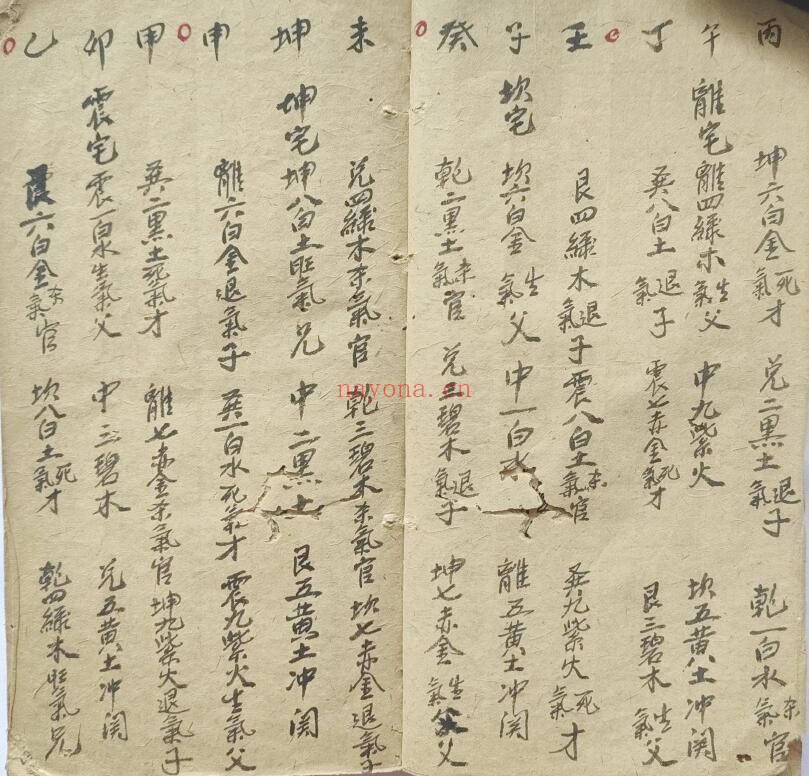 李寿祺抄录《九畴书全卷》九时书56页双页版（部分页有虫蛀） 国学古籍 第4张
