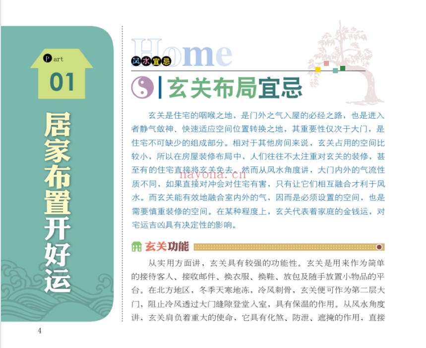 人财两旺居家风水宜忌300例95页PDF 阳宅风水