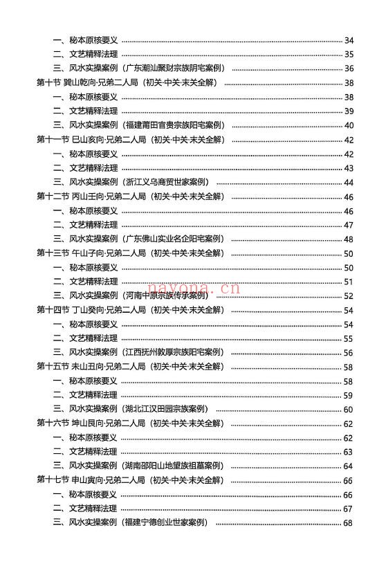 《杨公风水二十四山分房断》187页 堪舆阳宅 第2张-古籍汇典 《杨公风水二十四山分房断》187页 堪舆阳宅 第2张