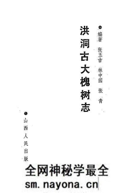 《洪洞古大槐村志》.pdf电子版_山西省志预览图1
