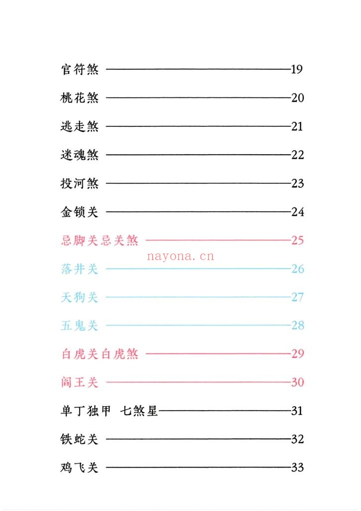 《小儿关煞详解阴斗阳斗全书》8