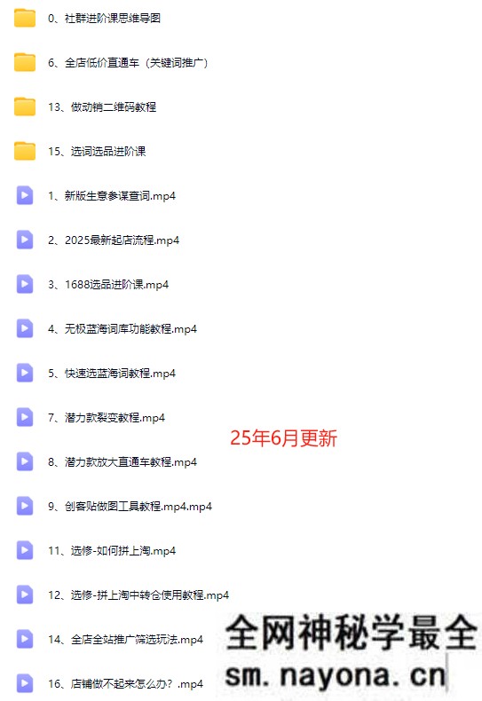 老范电商社群-淘宝无货源2026VIP教程4月24日更新