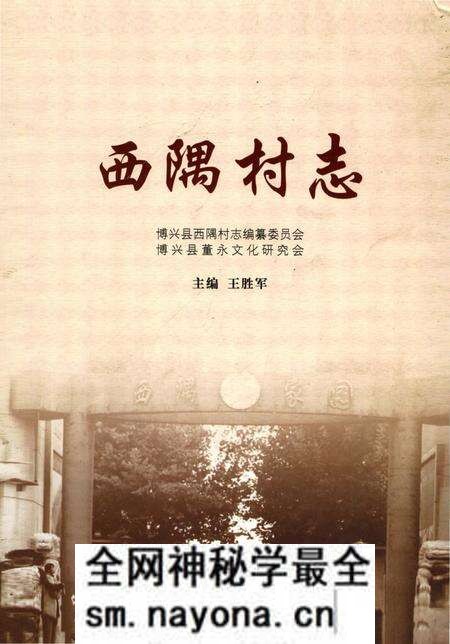 《西隅村志》.pdf电子版_山东省志预览图