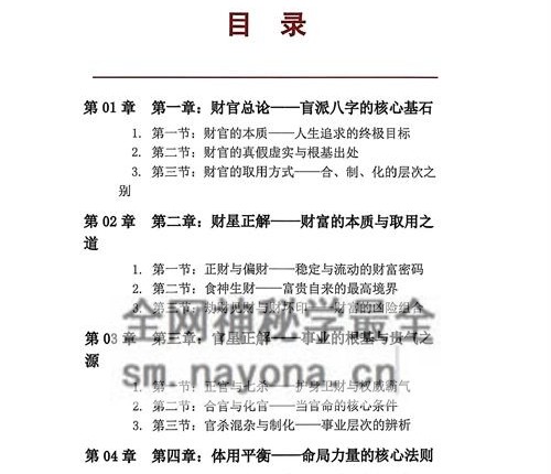 E432杨清娟《盲派八字财官专论》 盲派八字实战宝典PDF电子版358页