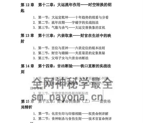 E432杨清娟《盲派八字财官专论》 盲派八字实战宝典PDF电子版358页