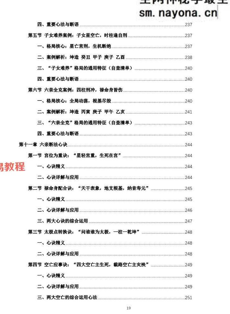 杨春波禄命法盲派六亲精断A4铜版封皮.pdf 268页