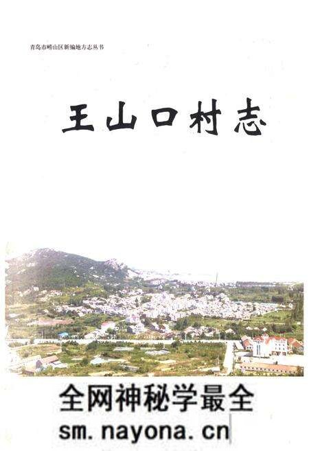 《王山口村志》.pdf电子版_山东省志预览图1 《王山口村志》.pdf电子版_山东省志预览图1