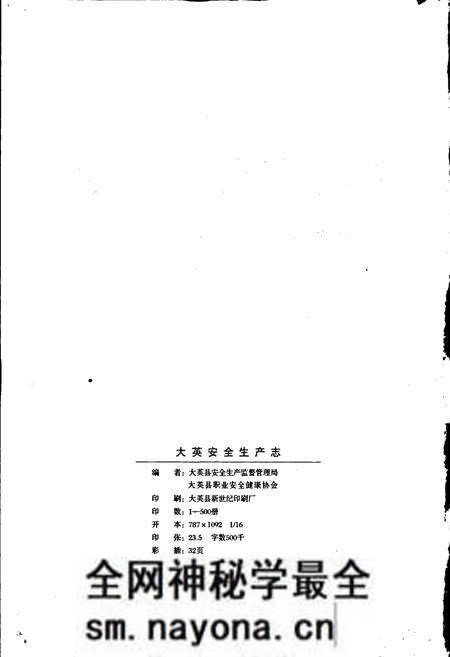 《大英安全生产志》.pdf电子版_四川省志预览图2 《大英安全生产志》.pdf电子版_四川省志预览图2