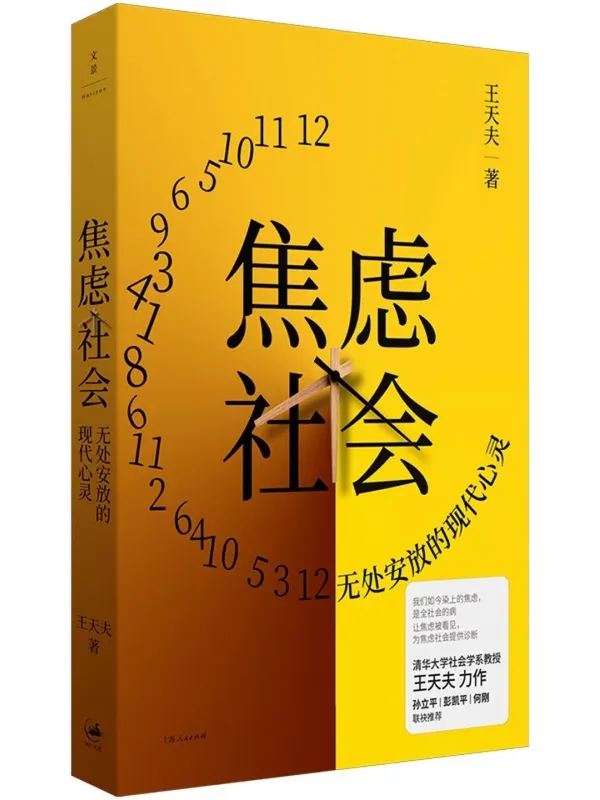 《焦虑社会:无处安放的现代心灵》王天夫【文字版_PDF电子书_】 《焦虑社会:无处安放的现代心灵》封面图片
