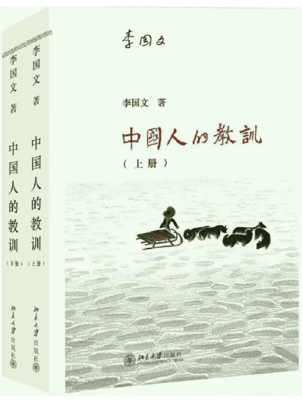 《中国人的教训（套装上下共二册）》封面图片