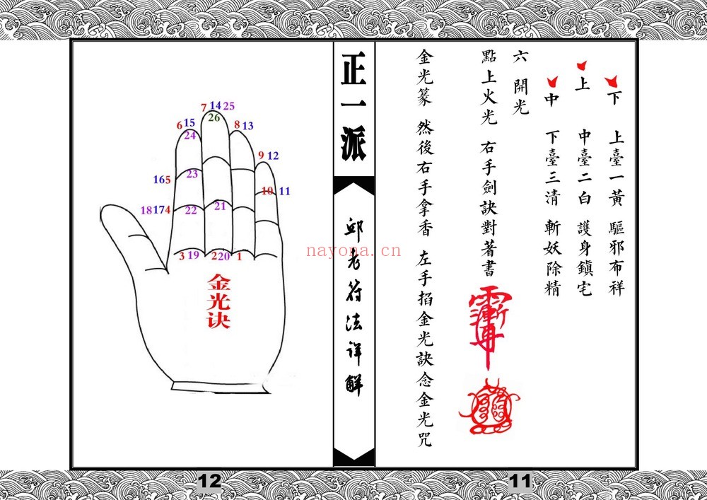邱裕松《正一派符法详解》PDF电子书（15页）