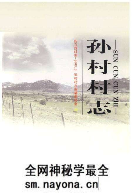 《孙村村志》.pdf电子版_山东省志预览图1