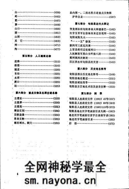 《陕西省旬阳县地名志》.pdf电子版_陕西省志预览图5