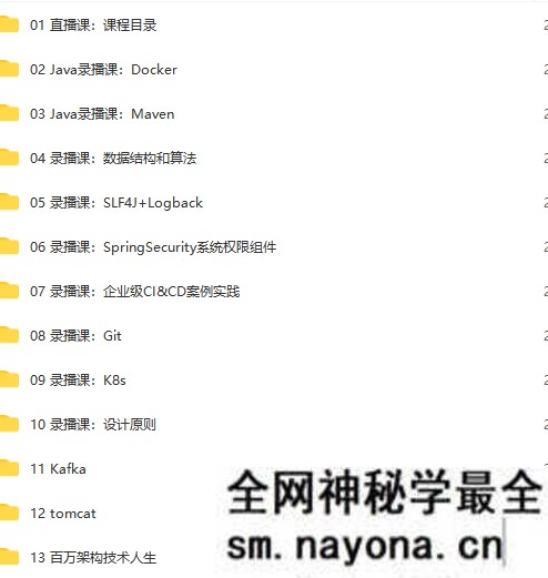 【JAVA】某学-Java资深研发工程师8期|2022年|完结无秘