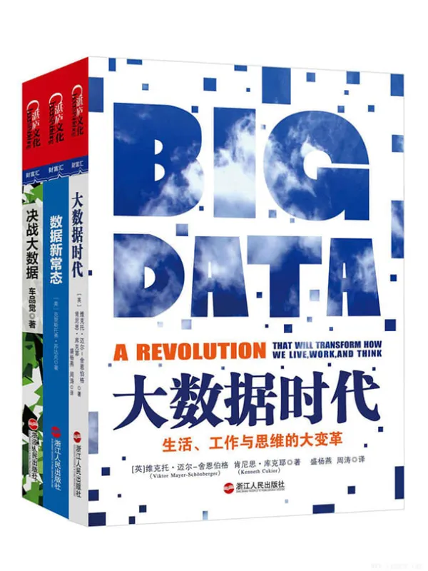 《读懂这三本书，才算真懂大数据！（套装共3册）》封面图片