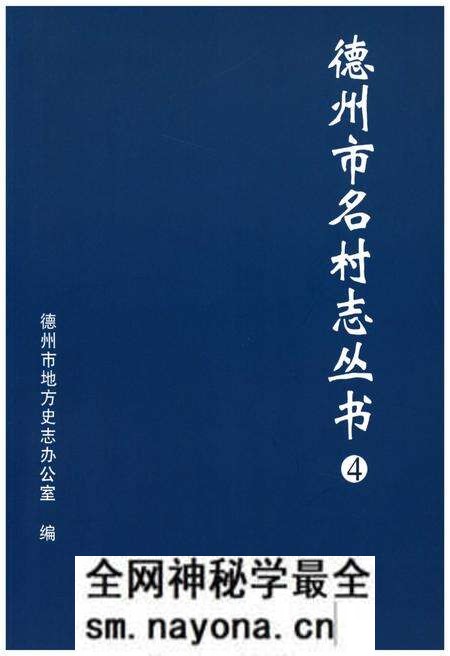 《德州市名村志丛书 4》.pdf电子版_山东省志预览图