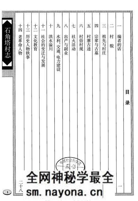《石角塔村志》.pdf电子版_陕西省志预览图3 《石角塔村志》.pdf电子版_陕西省志预览图3