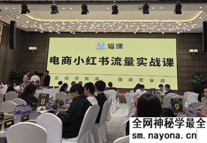张宾-小红书4月11-13杭州线下录音+现场ppt照片+课件表格(价值5980元)