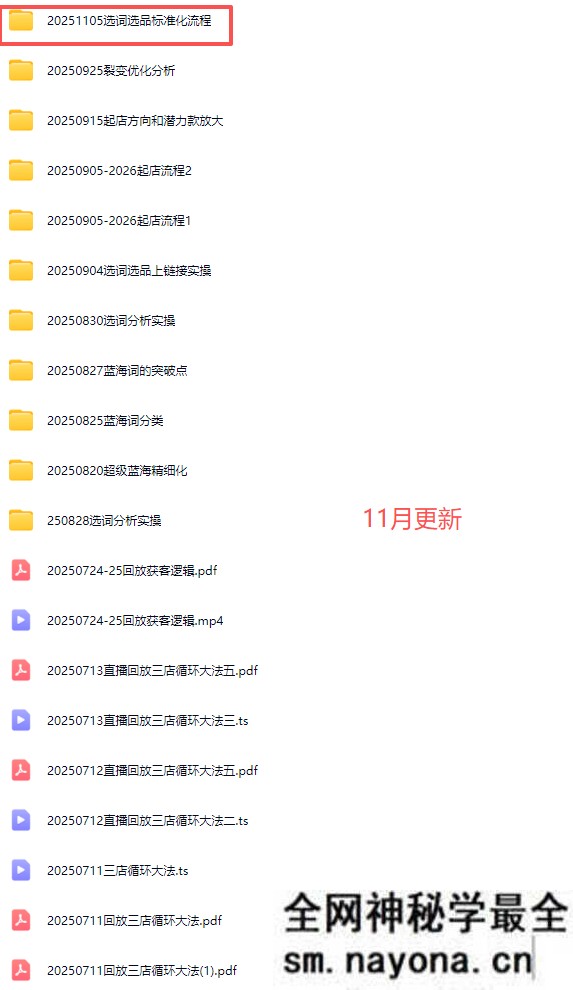 老范电商社群-淘宝无货源2026VIP教程4月24日更新