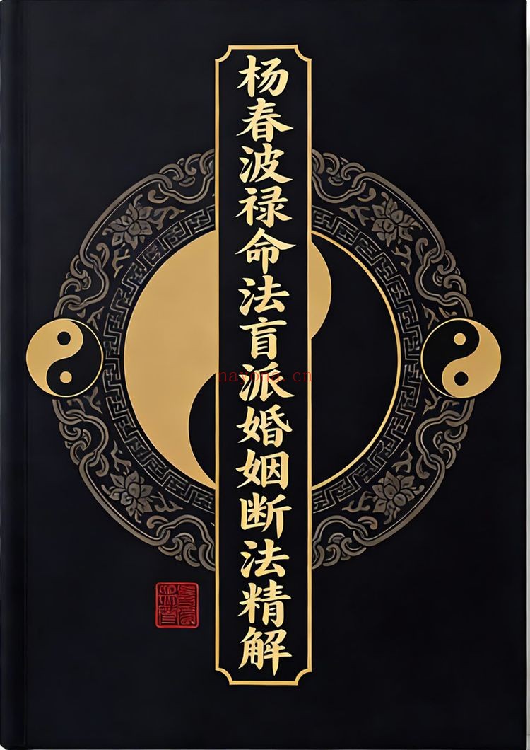 《杨春波盲派婚姻断法A4黑白铜版》PDF电子书（227页）