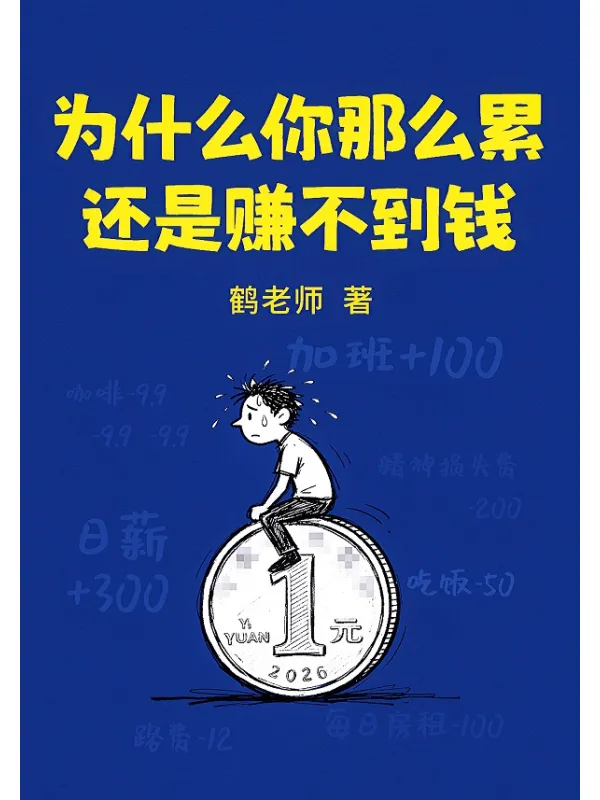 《为什么你那么累,还是赚不到钱》鹤老师【文字版_PDF电子书_】 《为什么你那么累,还是赚不到钱》封面图片