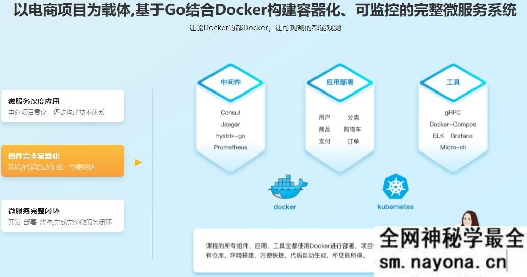 【GO】Go容器化微服务系统实战