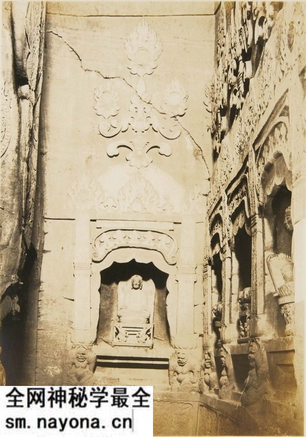 1927年河北邯郸老照片 百年前的乡堂寺石窟影像预览图9
