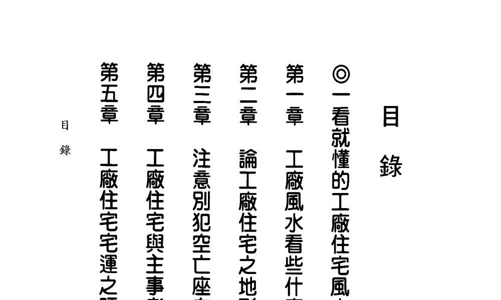 蔡明翰《工厂住宅风水学》189双页