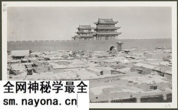 1910年嘉峪关老照片 莫理循西北行拍摄预览图10