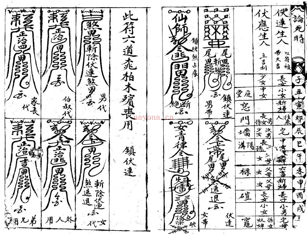 《新录杂览神煞通书》44页双页版 国学古籍 第3张-古籍汇典 《新录杂览神煞通书》44页双页版 国学古籍 第3张