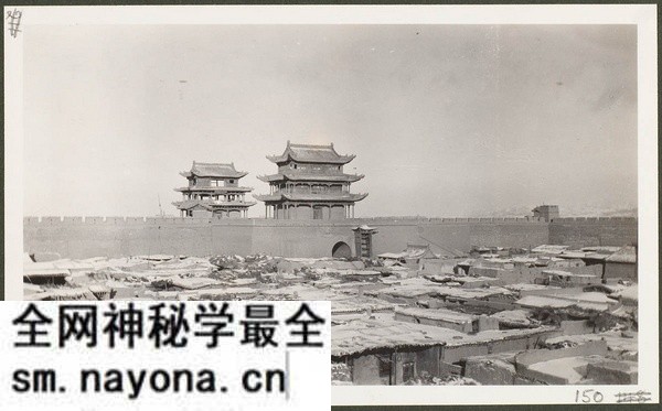 1910年嘉峪关老照片 莫理循西北行拍摄预览图9