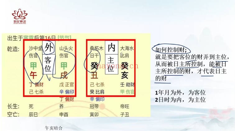 如是禅说辰南最新精批财富28集视频 八字教程
