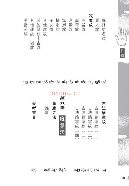 苏民峰中国掌相282页PDF 手相教程