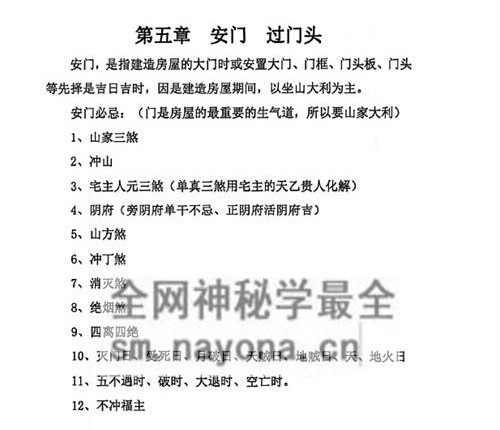 B175阴阳宅择日一本通PDF电子书217页
