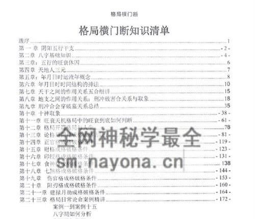 A2371罗云广直  格局横门断 PDF电子书 228页