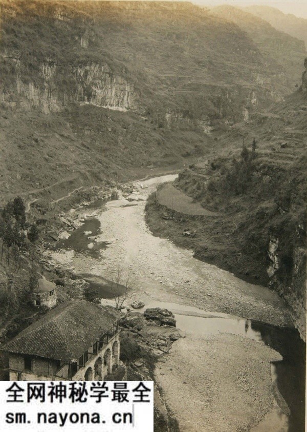 1928年三峡老照片 百年前美丽奇绝长江三峡风光预览图8