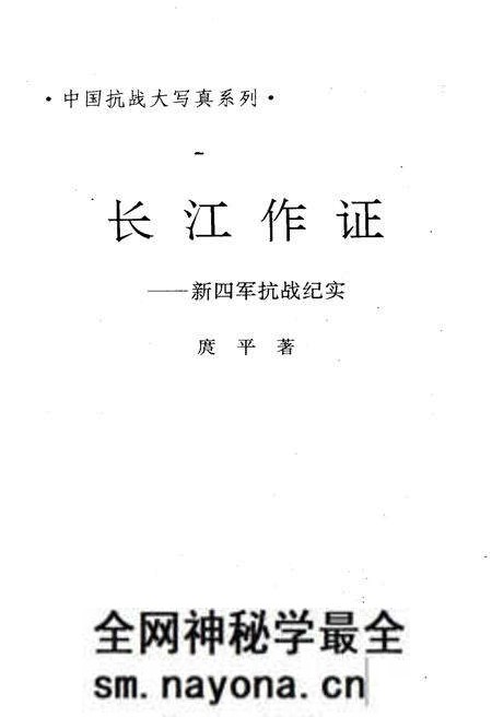 《新四军抗战纪实》.pdf电子版_其他志预览图1