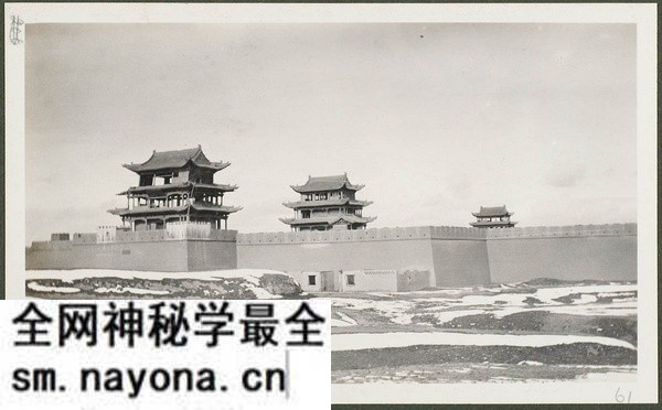 1910年嘉峪关老照片 莫理循西北行拍摄预览图7