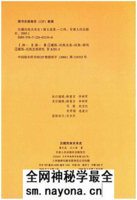 《汉藏民族关系史》.pdf电子版_其他志预览图2