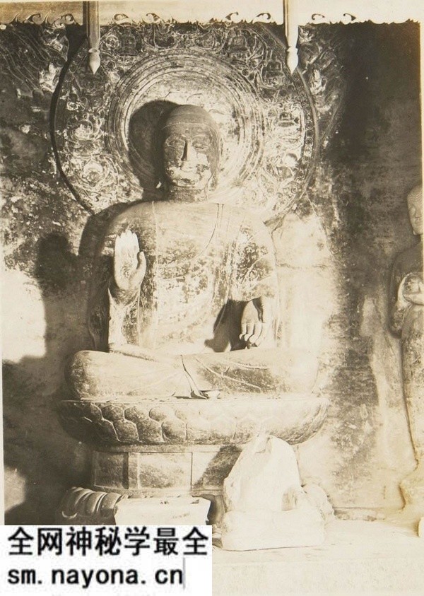 1927年河北邯郸老照片 百年前的乡堂寺石窟影像预览图8