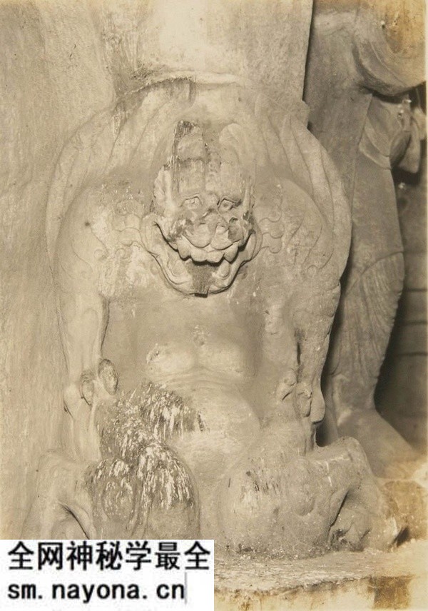 1927年河北邯郸老照片 百年前的乡堂寺石窟影像预览图7