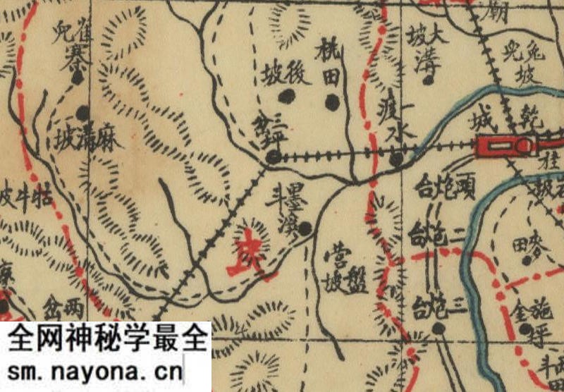 约1941年吉首《乾城县全图》预览图3 约1941年吉首《乾城县全图》预览图3