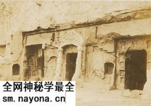 1927年河北邯郸老照片 百年前的乡堂寺石窟影像预览图5