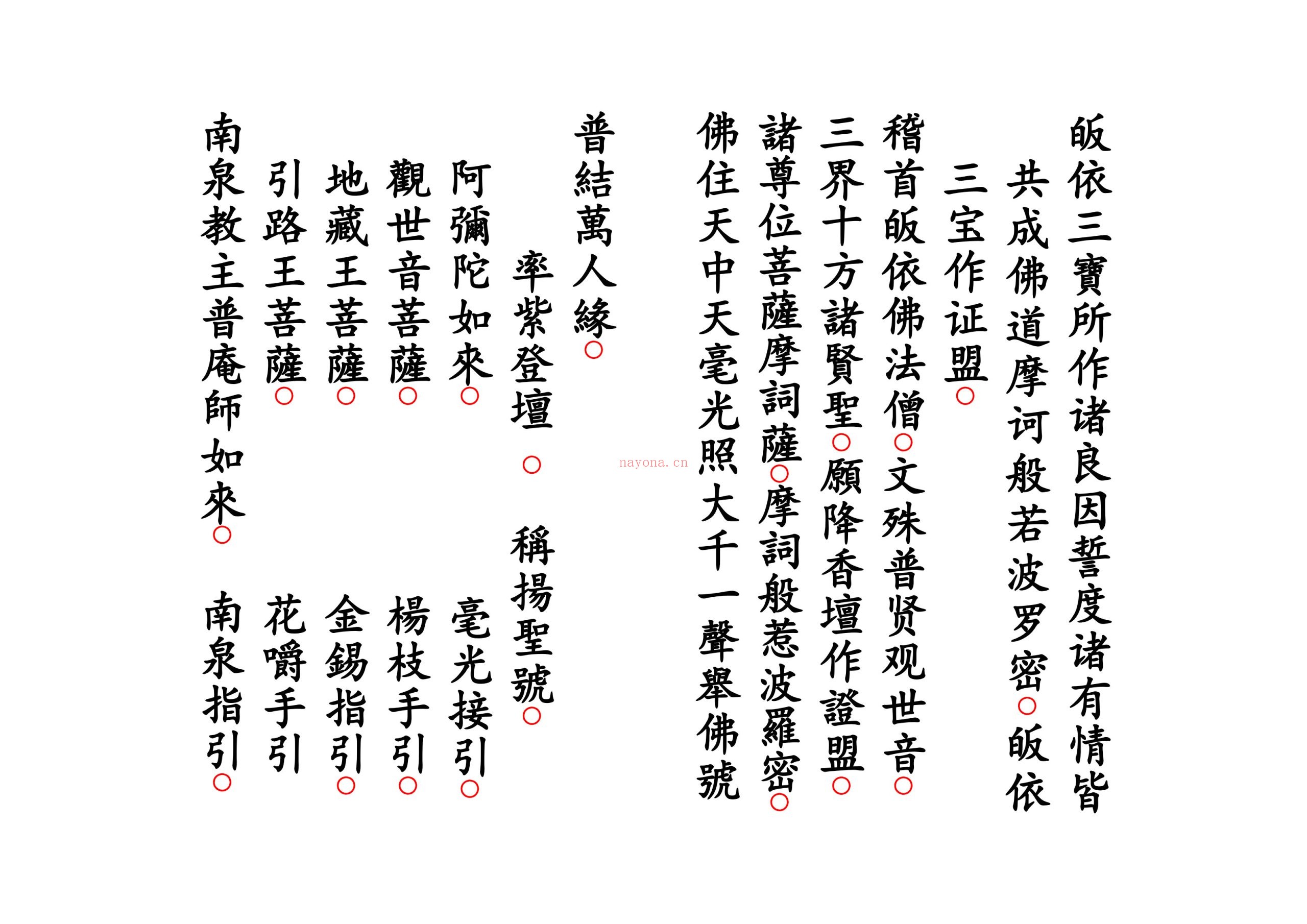 贵州佛门开路科仪